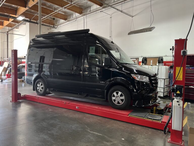 Sprinter Van Laser Alignment